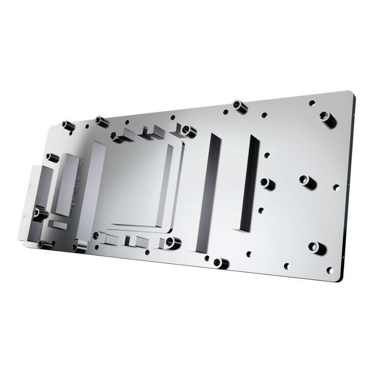 Alphacool ES 1-Slot GPU Wasserkühler für Nvidia H200 141GB, 2x G1/4" - schwarz/carbon image number 4