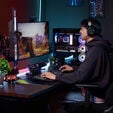 CORSAIR SKIFF 100 Gaming Keyboard, 10-Zone RGB, IP53 Splash Protection - Black image number null