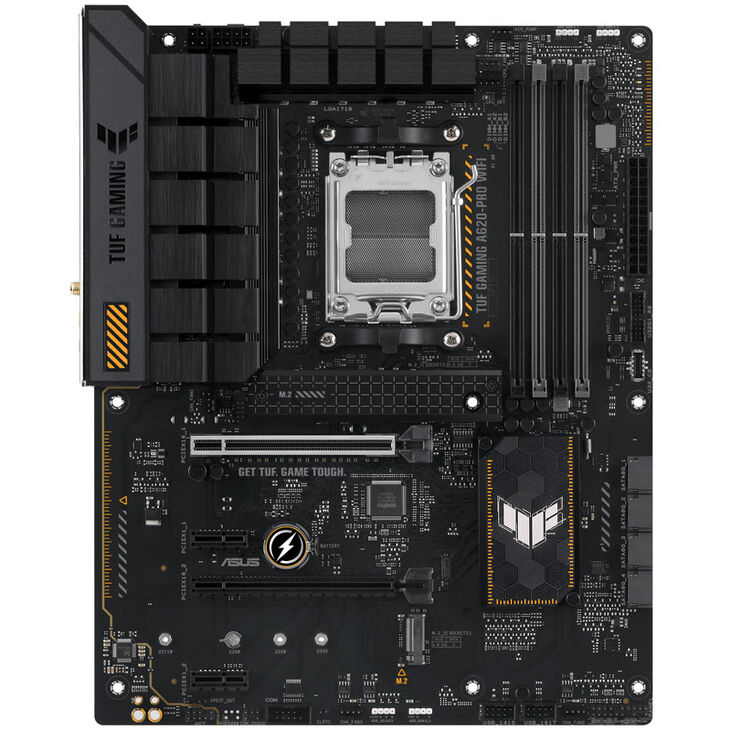 ASUS TUF Gaming A620-PRO WIFI, AMD A620 Mainboard, Sockel AM5, DDR5 image number 2