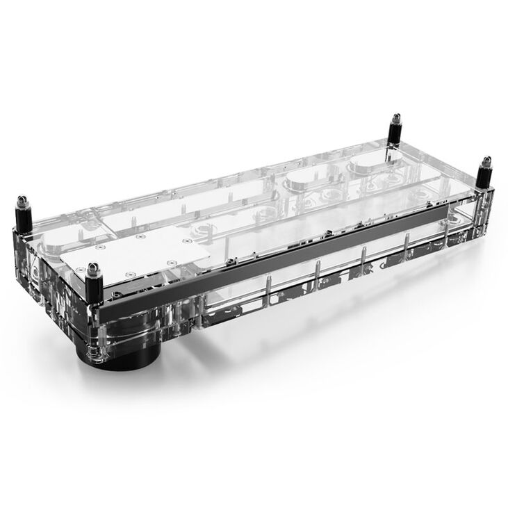 Alphacool Core Distro Plate 360 mm Right with VPP, ARGB - Acrylic image number 1