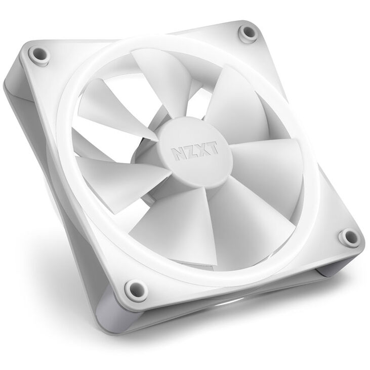 NZXT F120 RGB DUO, PWM, 120mm, 3-pack - white image number 3