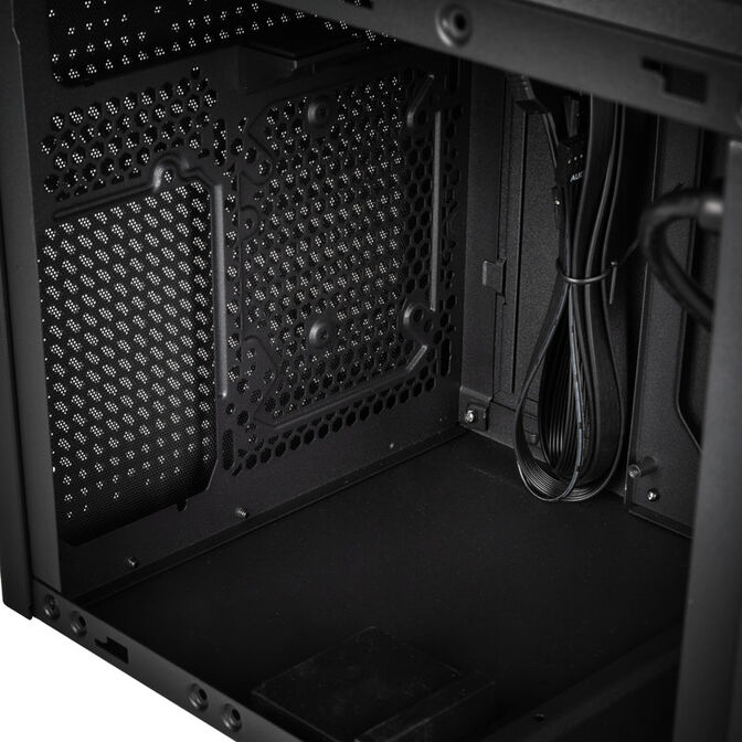 SilverStone SST-SG11B - Sugo Micro ATX Cube behuizing, zwart