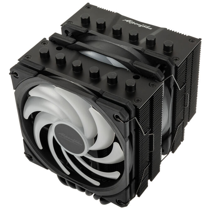 Alpenf&ouml;hn Brocken 4 Max ARGB CPU Cooler - 2x 120mm, black image number 3
