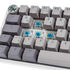 Ducky One 3 Mist Grey SF Gaming Tastatur, RGB LED - MX-Blue image number null