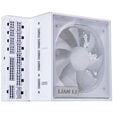 Lian Li EDGE EG0850 80 PLUS Platinum Netzteil, PCIe 5.1, ATX 3.1 - 850 Watt, wei&szlig; image number null