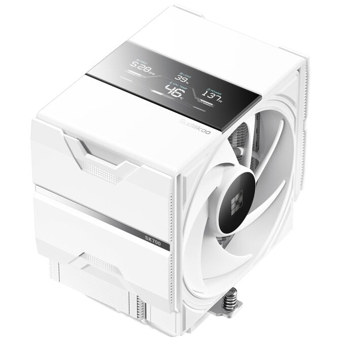 Sudokoo SK700V CPU Cooler - 120mm, white image number 0