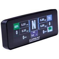 CONSPIT CSD Nano Dashboard, 2,99-Zoll-LCD, SimHub-kompatibel - schwarz