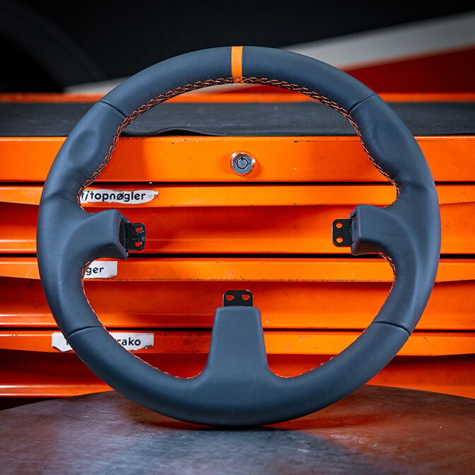 Asetek SimSports GT Rim - Round, Leder image number 2