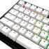 Glorious GPBT Basics Keycaps, ANSI Layout (US), PBT, Doubleshot - Classic White image number null