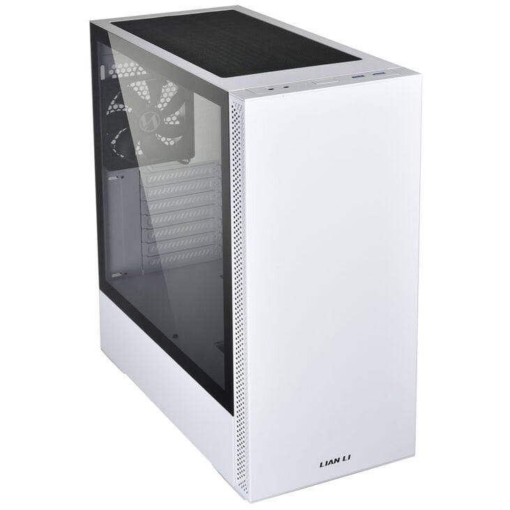 Lian Li LANCOOL 205 Midi-Tower, Tempered Glass - weiß image number 1