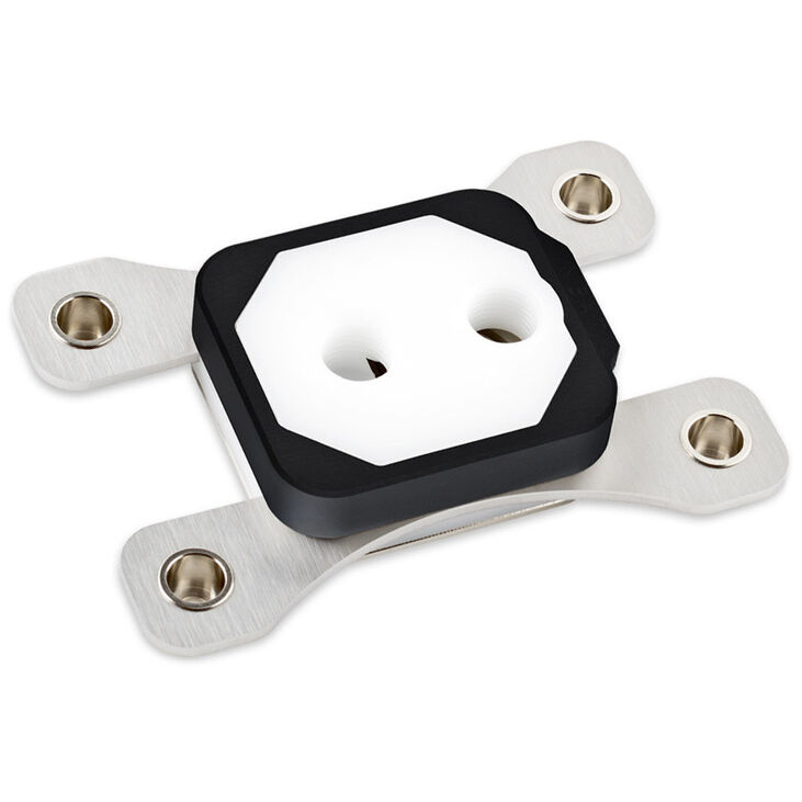 Aqua Computer cuplex kryos NEXT RGBpx AM4/AM5 - Acetal + 925 silver, black image number 1