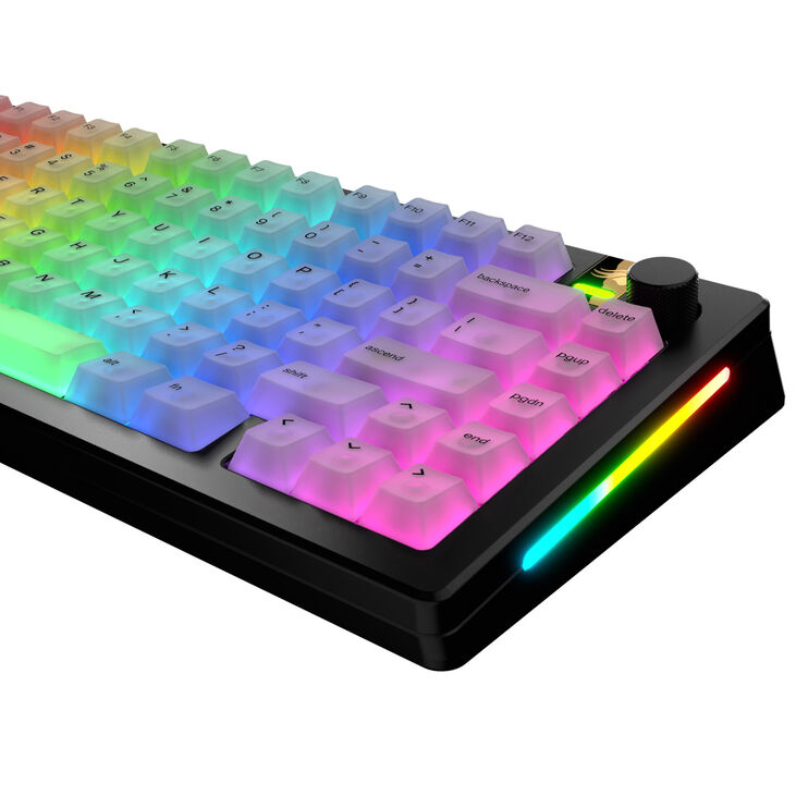 Glorious Polychroma V2 Keycaps, ANSI Layout (US), Polycarbonat, UV-Druck - Transparent image number 3