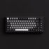 Akko MonsGeek M1 V5 VIA Gaming Keyboard, 75%, RGB, ISO-DE/UK/Nordic Layout - Black / Silver, V3 Creamy Purple Pro Switches image number null