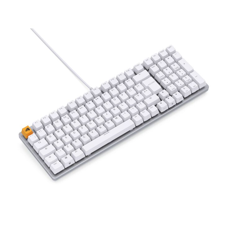 Glorious GMMK 2 Full-Size Gaming Keyboard - Fox Switches, UK Layout, White image number 3