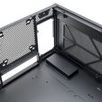 SilverStone Crown 04 PC Case, HTPC Case, SSI-EEB - dark Grey image number null