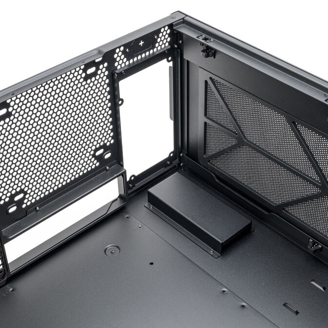 SilverStone Crown 04 PC Case, HTPC Case, SSI-EEB - dark Grey image number 19