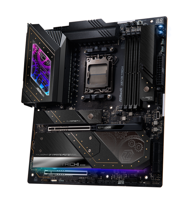 ASRock X870E Taichi motherboard, Socket AM5, AMD X870E, EATX, DDR5 image number 4