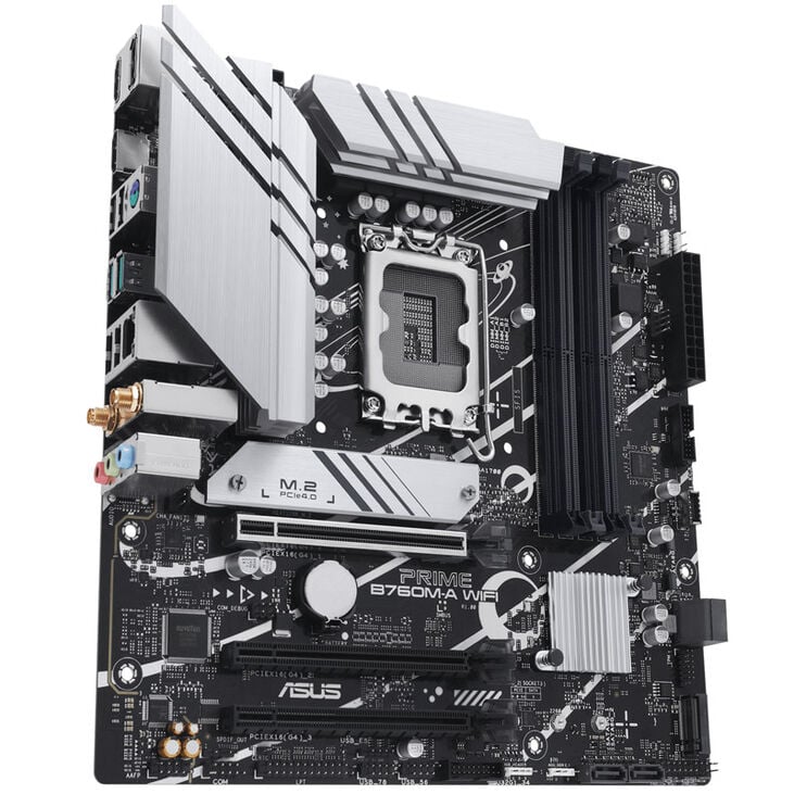 ASUS Prime B760M-A WIFI, Intel B760 Mainboard, Sockel 1700, DDR5 image number 4
