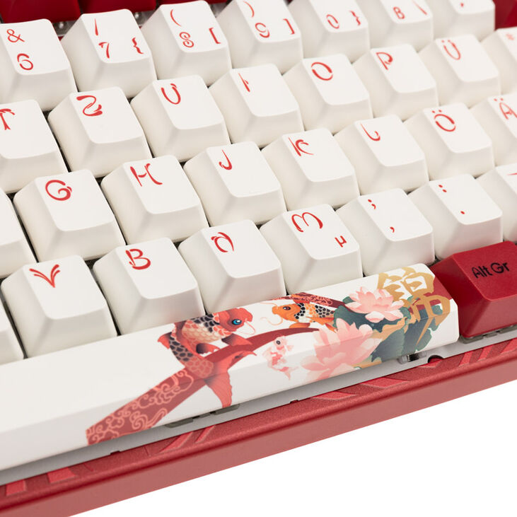 Varmilo VEA88 Koi TKL Gaming Keyboard, MX-Brown, white LED image number 6