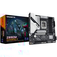 GIGABYTE Z890M GAMING X Mainboard, Sockel LGA 1851, Intel Z890, Micro ATX, DDR5
