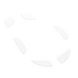 Glorious Model I G-Skates - 1 Set, white image number null