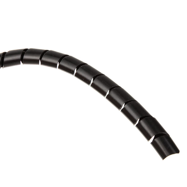 InLine spiral binding cable sleeve, black - 10mm x 10m image number 0