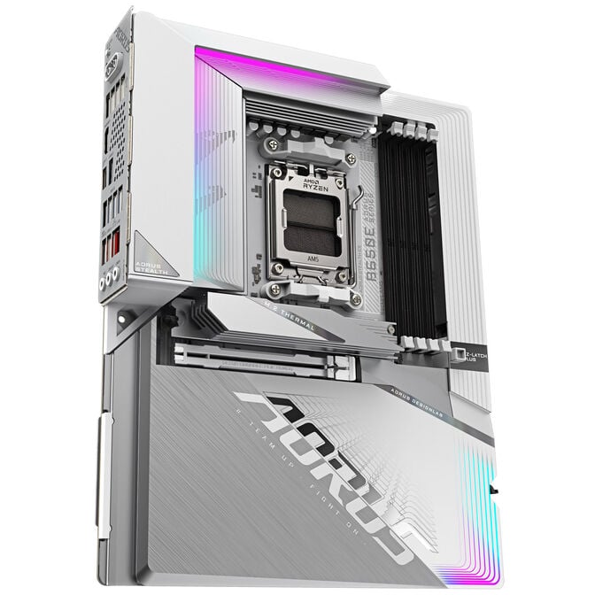 GIGABYTE B650E AORUS Stealth ICE, Sockel AM5, AMD B650E, ATX - DDR5 image number 1
