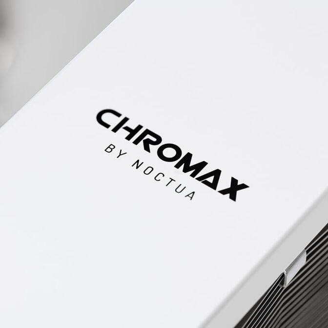 Noctua HC8 chromax.white CPU-K&uuml;hler-Abdeckung - wei&szlig; image number 1