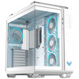 ASUS TUF Gaming GT502 Horizon PC-Geh&auml;use, Midi-Tower, ATX, Tempered Glass - wei&szlig; image number null