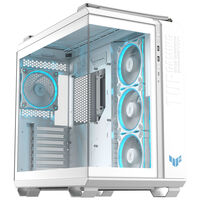 ASUS TUF Gaming GT502 Horizon PC-Geh&auml;use, Midi-Tower, ATX, Tempered Glass - wei&szlig;