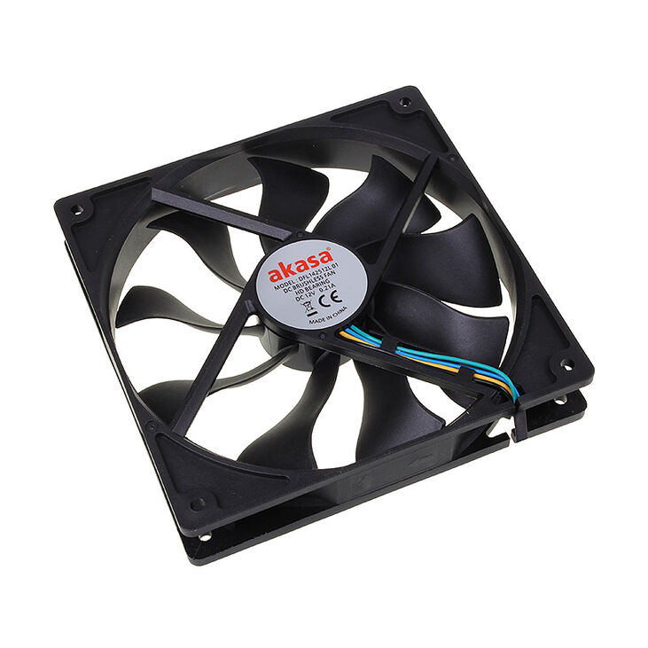 Akasa Apache PWM Fan - 140mm, black image number 1