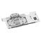 Barrow LRC2.0 full coverage GPU Water Block for ASUS TUF 3070 Aurora RGB - Acryl