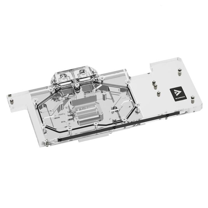 Barrow LRC2.0 full coverage GPU Water Block for ASUS TUF 3070 Aurora RGB - Acryl image number 0