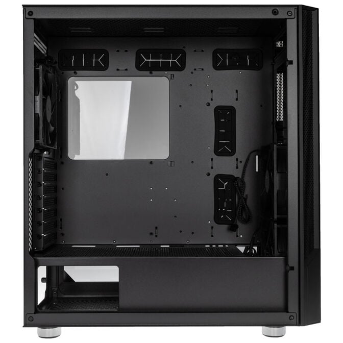 Seasonic Arch Q503 PC Case, Mid Tower + CONNECT DGC-650 Gold Power Supply - black image number 4