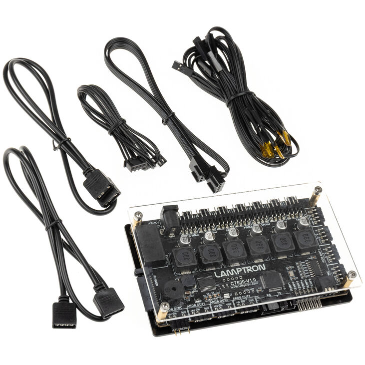 Lamptron CT630 Auto-Controller, PWM, ARGB - black image number 4