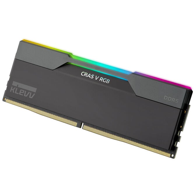 KLEVV CRAS V RGB DDR5-6000 RAM, CL30, XMP 3.0 & EXPO - 64 GB Dual-Kit, schwarz image number 8