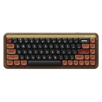 Akko MU01 Autumn Gaming Keyboard - Walnut Case, Akko X TTC Demon Switches, ANSI (US)