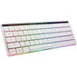 ASUS ROG Falchion RX Low Profile Gaming Tastatur, RX RED - weiß, silber