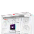 Lian Li HydroShift II LCD-S 360N AiO Water Cooling, RGB, LCD Display - without fans, 360mm, white image number null