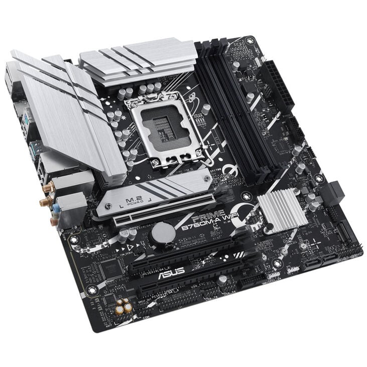 ASUS Prime B760M-A WIFI, Intel B760 Mainboard, Sockel 1700, DDR5 image number 1