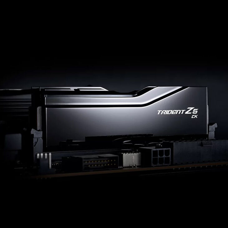 G.Skill Trident Z5 CK DDR5-8200 RAM, CL40, XMP 3.0, CUDIMM - 48 GB Dual-Kit, schwarz image number 6