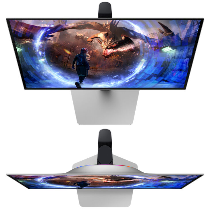 Samsung Odyssey OLED G6 G60SD, 27 inch Gaming Monitor, 360Hz, QD-OLED Panel, FreeSync Premium Pro image number 9