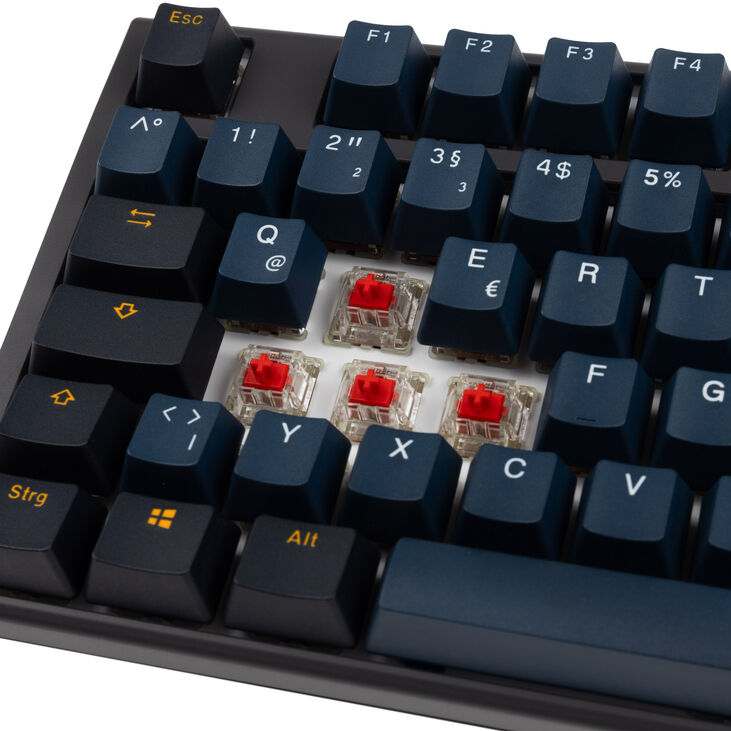 Ducky One 3 Pro Nazca Line Gaming Keyboard, Mechanical, 8,000 Hz, Hot-Swap, RGB – Cherry MX2A Red, ISO (DE) image number 4