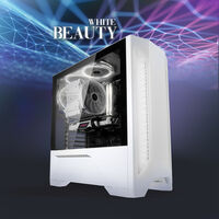 Gaming PC White Beauty GeForce Battle Royal Edition, Ryzen 5 5600, NVIDIA GeForce RTX 4060