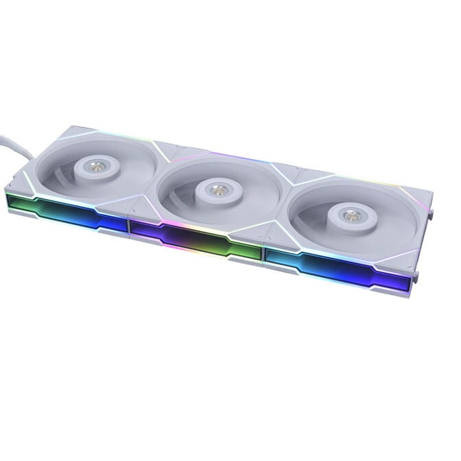 Lian Li UNI FAN TL Series Fan, 3-Pack Including Controller &ndash; 120mm, White image number 0