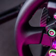 CONSPIT 310 APEX Steering Wheel, ARGB, 2.99&rdquo; Display, Dual Paddles - Black, 310mm image number null