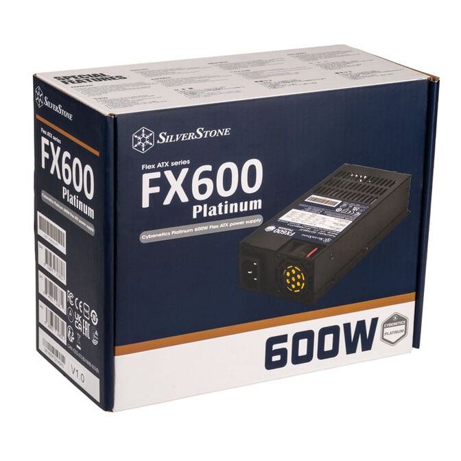 SilverStone SST-FX600-PT FX600 Platinum Power Supply - 600 Watt image number 6