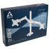 Arctic Dual Monitorhalterung Z2 (Gen. 3) mit USB-Hub - schwarz image number null