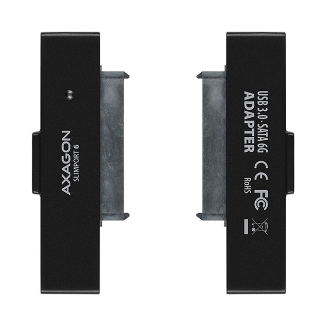 AXAGON ADSA-1S6 SLIMPort6 Adapter, USB 3.0, 2.5" SSD/HDD, SATA 6G - with Case image number 20