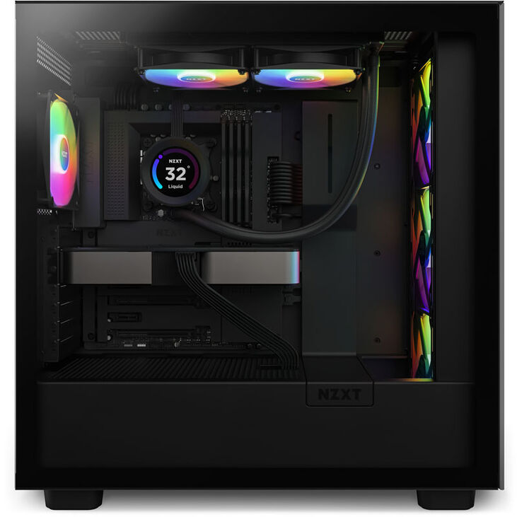 NZXT Kraken Elite RGB AIO Cooler - 240mm, black image number 4